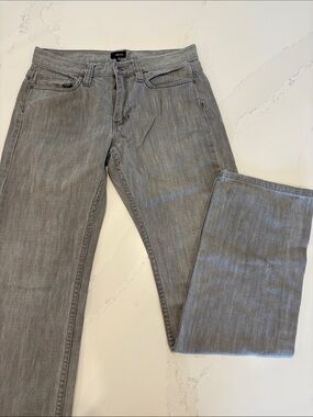Mexx Men’s Slim Straight Jeans in Light Gray Size 30
